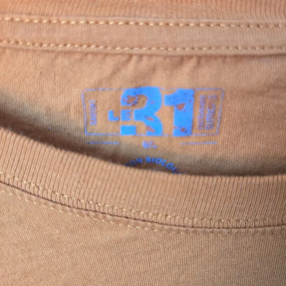 Yellow Le31 tee - Picture 2 of 3